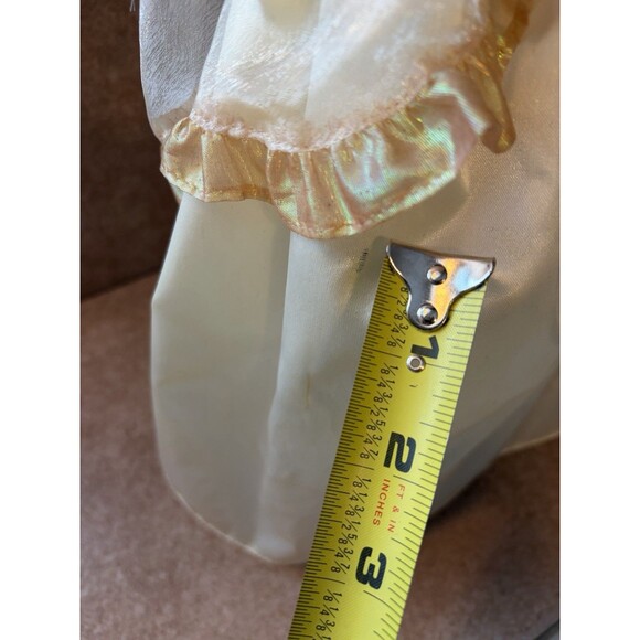 Angel Fiber Optic Tree Top Table Piece Porcelain Color Changing 14” Christmas - Picture 11 of 15